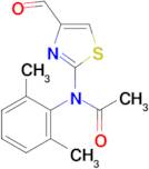 n-(2,6-Dimethylphenyl)-n-(4-formyl-1,3-thiazol-2-yl)acetamide