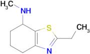 2-Ethyl-n-methyl-4,5,6,7-tetrahydro-1,3-benzothiazol-7-amine