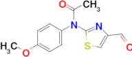 N-(4-Formyl-1,3-thiazol-2-yl)-n-(4-methoxyphenyl)acetamide