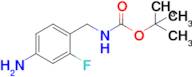 Tert-butyl n-[(4-amino-2-fluorophenyl)methyl]carbamate