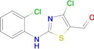 4-Chloro-2-[(2-chlorophenyl)amino]-1,3-thiazole-5-carbaldehyde