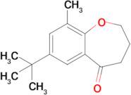 7-Tert-butyl-9-methyl-2,3,4,5-tetrahydro-1-benzoxepin-5-one