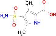 3,5-Dimethyl-4-sulfamoyl-1h-pyrrole-2-carboxylic acid