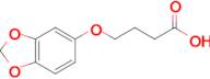 4-(1,3-Dioxaindan-5-yloxy)butanoic acid