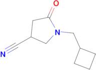 1-(Cyclobutylmethyl)-5-oxopyrrolidine-3-carbonitrile