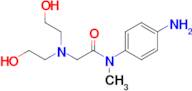 n-(4-Aminophenyl)-2-[bis(2-hydroxyethyl)amino]-n-methylacetamide