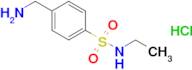 4-(Aminomethyl)-n-ethylbenzene-1-sulfonamide hydrochloride