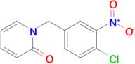 1-[(4-chloro-3-nitrophenyl)methyl]-1,2-dihydropyridin-2-one