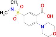 5-(Dimethylsulfamoyl)-2-(morpholin-4-yl)benzoic acid