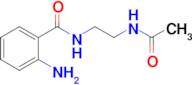 n-{2-[(2-aminophenyl)formamido]ethyl}acetamide