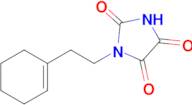 1-[2-(cyclohex-1-en-1-yl)ethyl]imidazolidine-2,4,5-trione