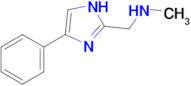 Methyl[(4-phenyl-1h-imidazol-2-yl)methyl]amine