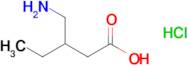 3-(Aminomethyl)pentanoic acid hydrochloride