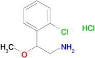 2-(2-Chlorophenyl)-2-methoxyethan-1-amine hydrochloride