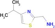 [4-(propan-2-yl)-1,3-thiazol-2-yl]methanamine