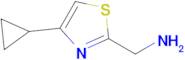 (4-Cyclopropyl-1,3-thiazol-2-yl)methanamine