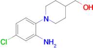 [1-(2-amino-4-chlorophenyl)piperidin-4-yl]methanol