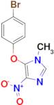 5-(4-Bromophenoxy)-1-methyl-4-nitro-1h-imidazole