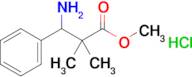 Methyl 3-amino-2,2-dimethyl-3-phenylpropanoate hydrochloride