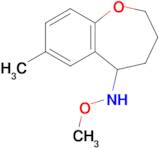 n-Methoxy-7-methyl-2,3,4,5-tetrahydro-1-benzoxepin-5-amine