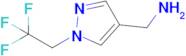 [1-(2,2,2-trifluoroethyl)-1h-pyrazol-4-yl]methanamine