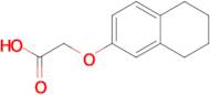 2-(5,6,7,8-Tetrahydronaphthalen-2-yloxy)acetic acid