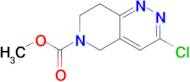 Methyl 3-chloro-5h,6h,7h,8h-pyrido[4,3-c]pyridazine-6-carboxylate
