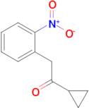 1-Cyclopropyl-2-(2-nitrophenyl)ethan-1-one