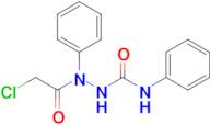 2-Chloro-n-phenyl-n-[(phenylcarbamoyl)amino]acetamide