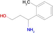 3-Amino-3-(2-methylphenyl)propan-1-ol