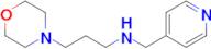 [3-(morpholin-4-yl)propyl](pyridin-4-ylmethyl)amine