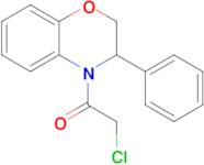 2-Chloro-1-(3-phenyl-3,4-dihydro-2h-1,4-benzoxazin-4-yl)ethan-1-one