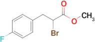 Methyl 2-bromo-3-(4-fluorophenyl)propanoate