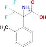 2-Amino-3,3,3-trifluoro-2-(2-methylphenyl)propanoic acid