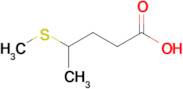 4-(Methylsulfanyl)pentanoic acid