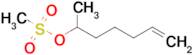 Hept-6-en-2-yl methanesulfonate