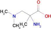 2-amino-3-(dimethylamino)-2-methylpropanoic acid