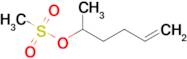 Hex-5-en-2-yl methanesulfonate