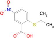 5-Nitro-2-(propan-2-ylsulfanyl)benzoic acid