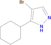 4-bromo-5-cyclohexyl-1H-pyrazole