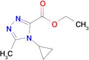 Ethyl 4-cyclopropyl-5-methyl-4h-1,2,4-triazole-3-carboxylate