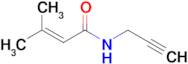 3-Methyl-N-(prop-2-yn-1-yl)but-2-enamide