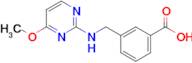 3-{[(4-methoxypyrimidin-2-yl)amino]methyl}benzoic acid