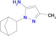 1-{bicyclo[2.2.1]heptan-2-yl}-3-methyl-1h-pyrazol-5-amine