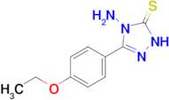 4-amino-3-(4-ethoxyphenyl)-4,5-dihydro-1H-1,2,4-triazole-5-thione