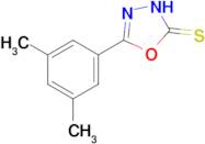 5-(3,5-dimethylphenyl)-2,3-dihydro-1,3,4-oxadiazole-2-thione