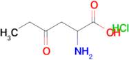 2-Amino-4-oxohexanoic acid hydrochloride