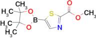 Methyl 5-(4,4,5,5-tetramethyl-1,3,2-dioxaborolan-2-yl)-1,3-thiazole-2-carboxylate