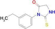 3-(3-ethylphenyl)-2-sulfanylideneimidazolidin-4-one