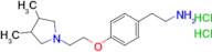 2-{4-[2-(3,4-dimethylpyrrolidin-1-yl)ethoxy]phenyl}ethan-1-amine dihydrochloride